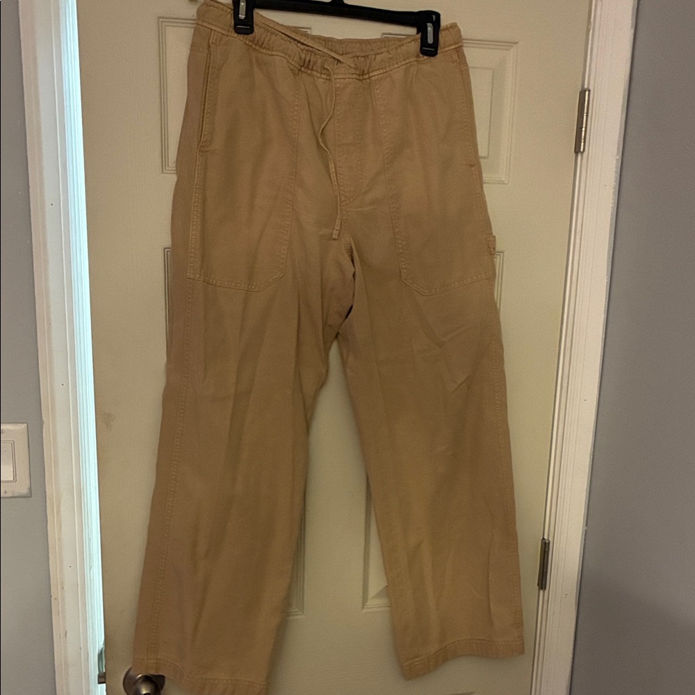 Aerie Women's Tan Straight Leg Pants